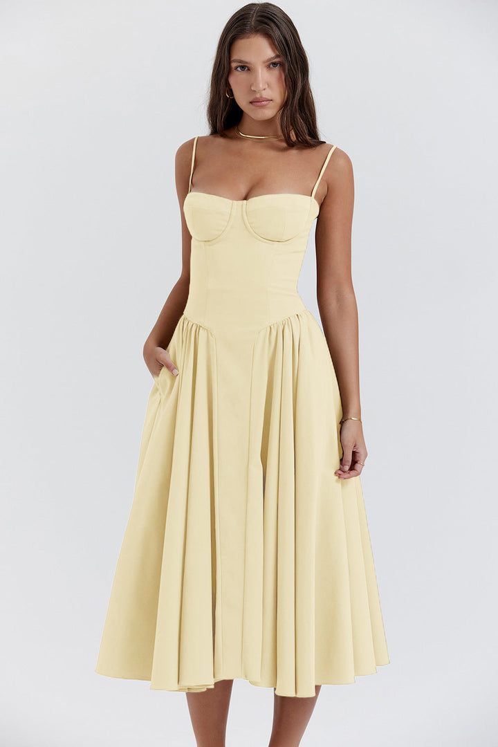 Kiki | Retro Midi Dress
