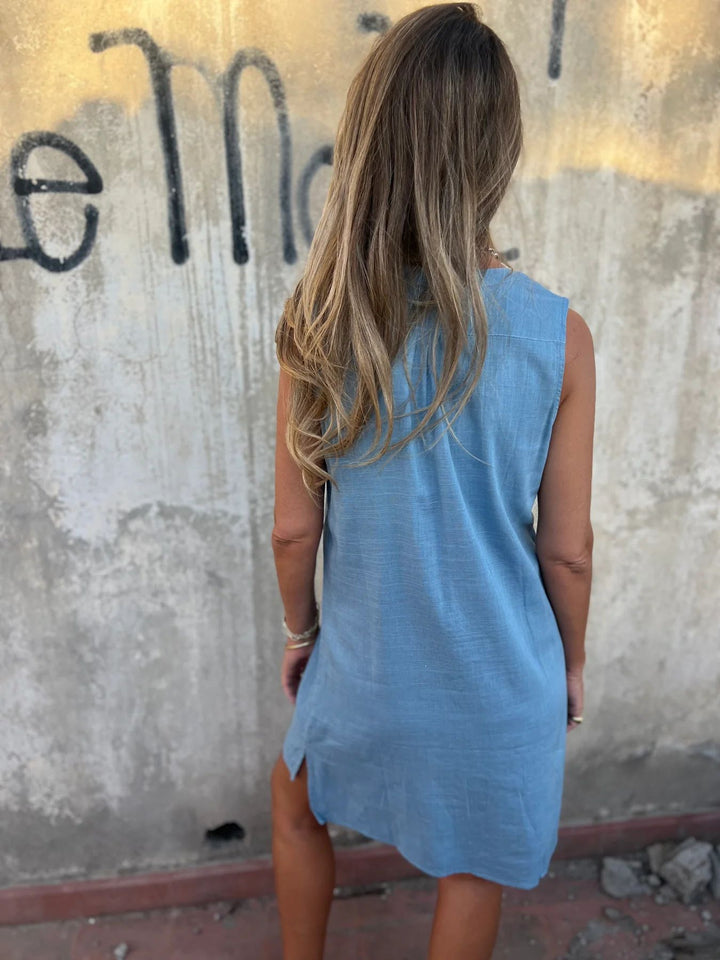 Macy™ - Comfortable Cotton and Linen Summer Dress