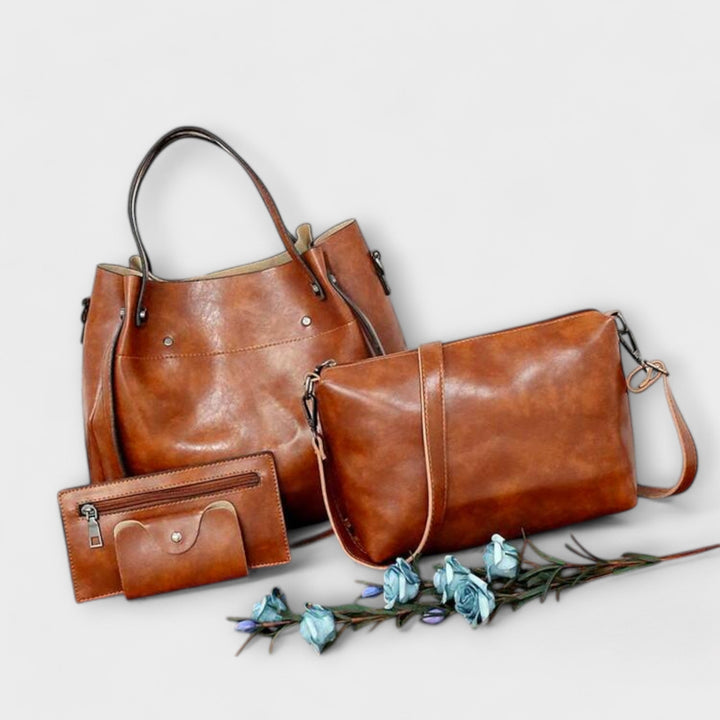 Alvhildea | 4-Piece Vintage Bag Set