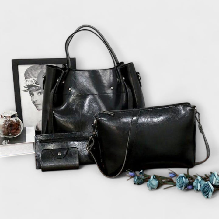 Alvhildea | 4-Piece Vintage Bag Set