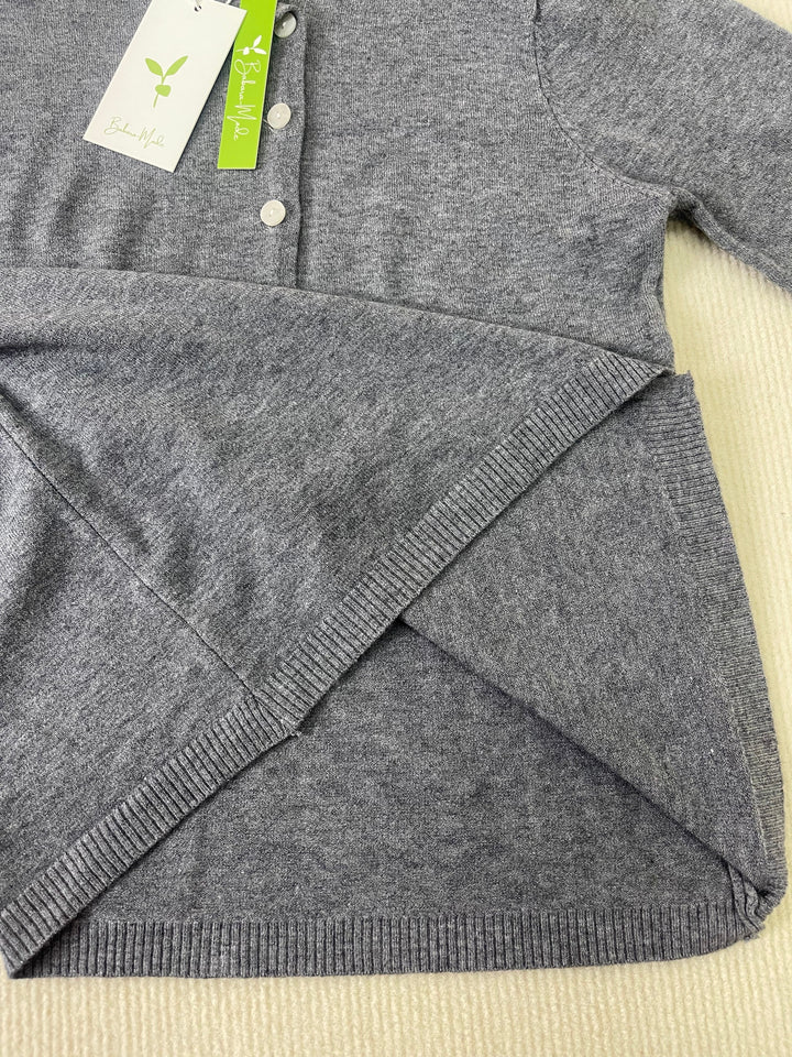 Aurora - Simple Plain Long-Sleeved Pullover