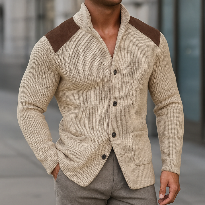 SILVORO | KNITTED TEXTURE BLAZER