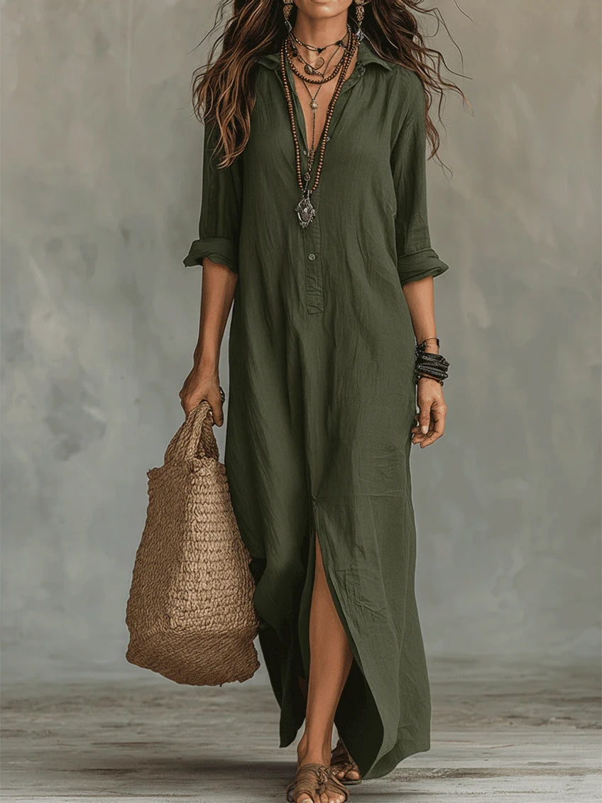 WILLOW | Effortless maxi dress with a flattering cut for versatile everyday looks