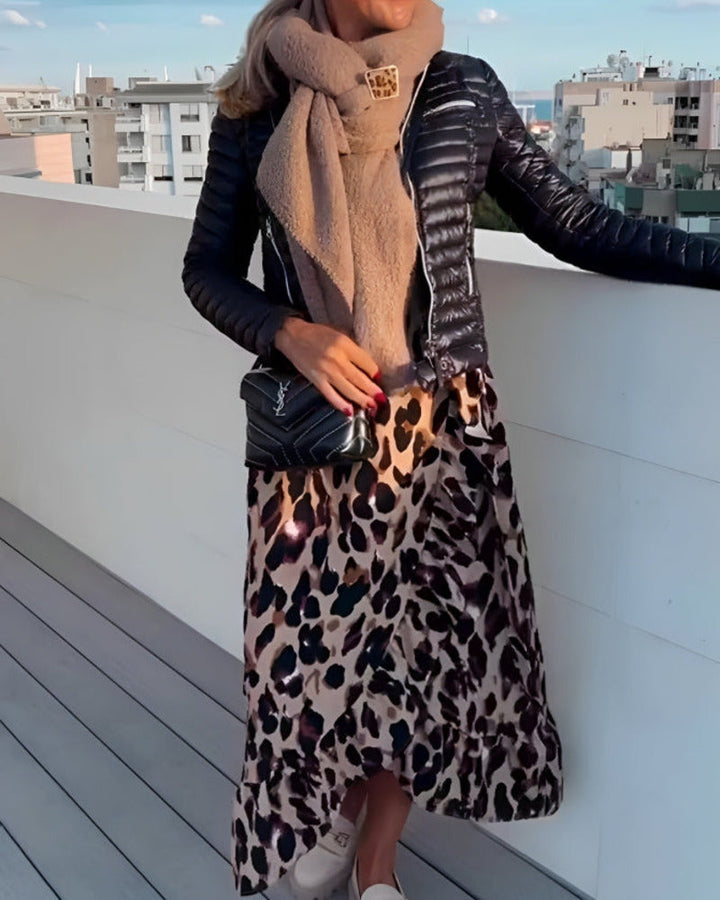 Stella - Leopard Print Dress