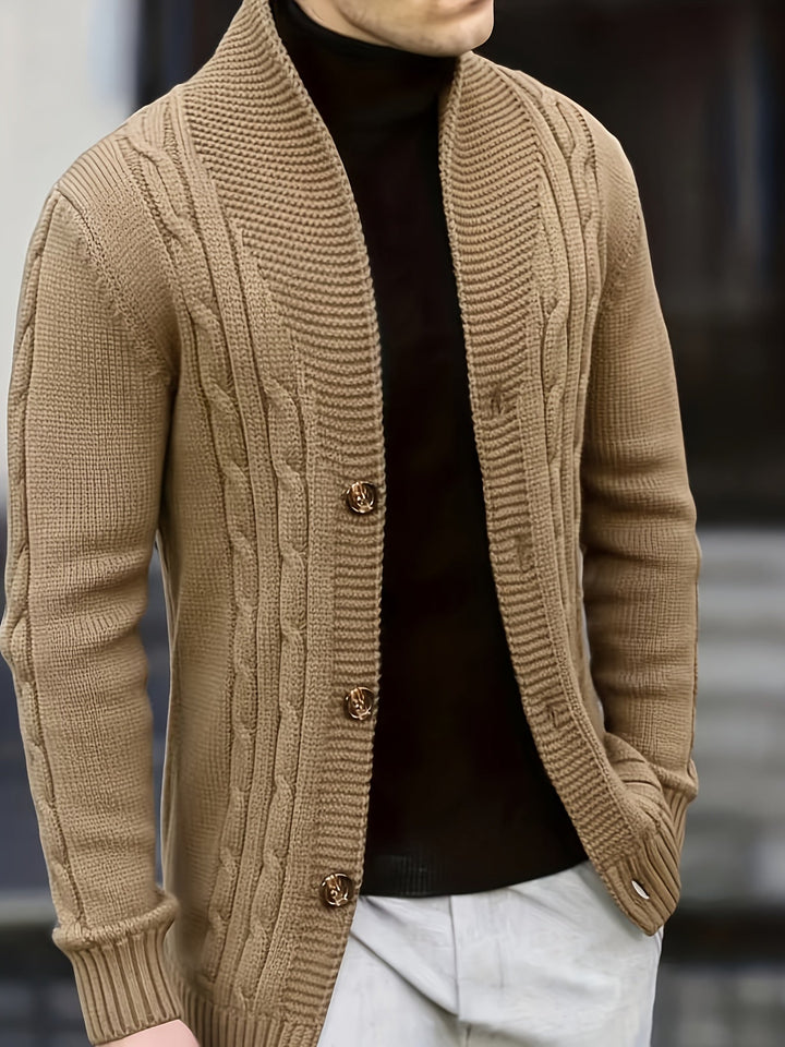 Donovan | Men's long-sleeve button-up cardigan