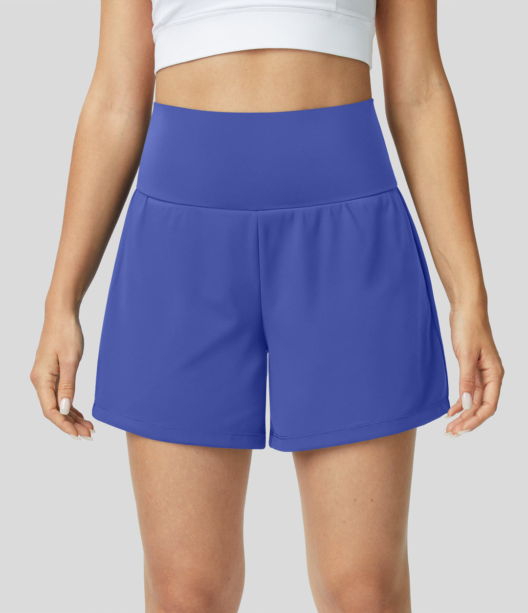 Luigia - 2-in-1 High-Waisted Yoga Shorts