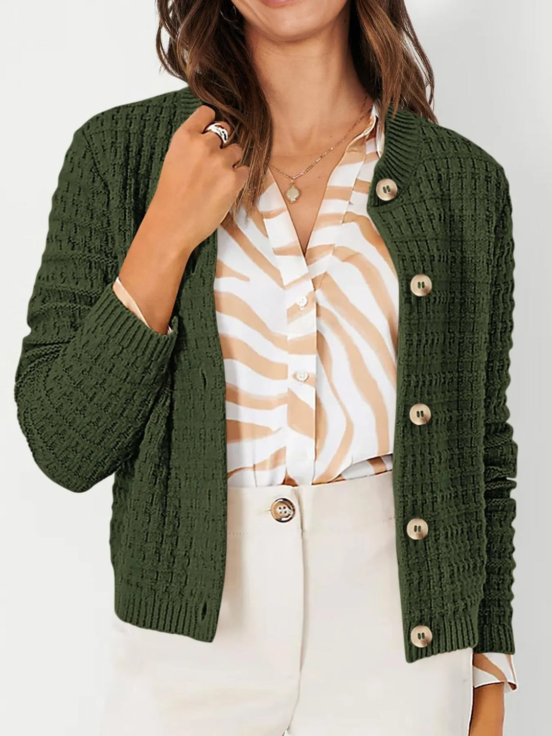 Harper™ - Button-Up Cardigan