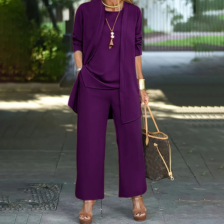 Chic 3-piece Relaxed Fit Ensemble for Women