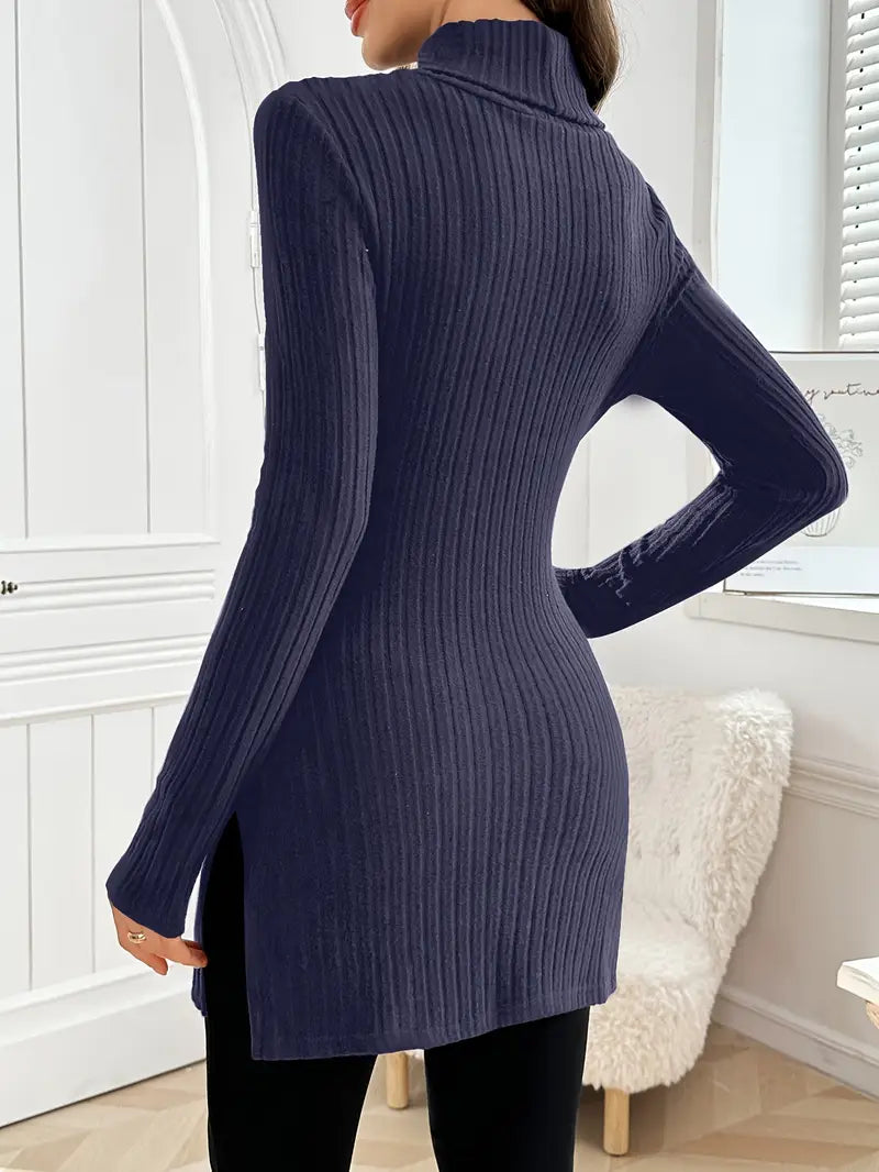 Sarah - Elegant Slim-Fit Long-Sleeved Sweater For Autumn