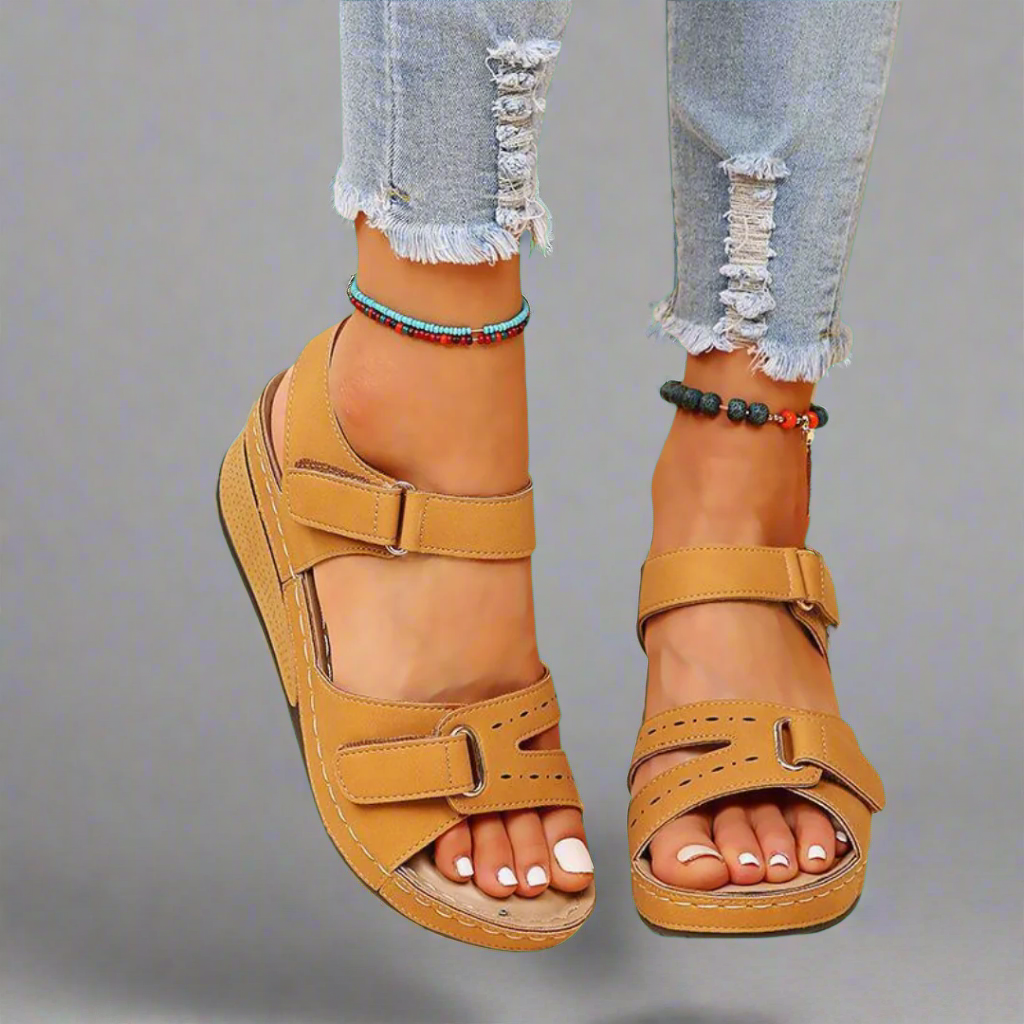 Gudula | Stylish Orthopedic Sandals Made from Luxurious Soft Materials for Comfortable Summer Fashion
