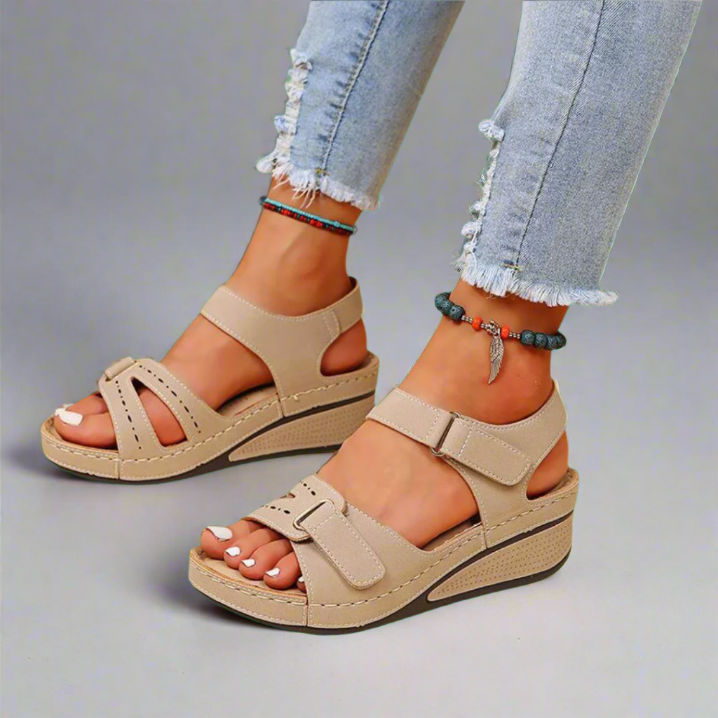 Gudula | Stylish Orthopedic Sandals Made from Luxurious Soft Materials for Comfortable Summer Fashion