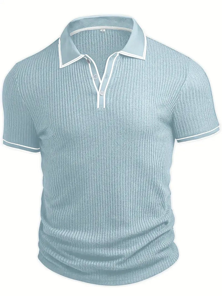 Emilio™ - Men's Tailored Ribbed Polo