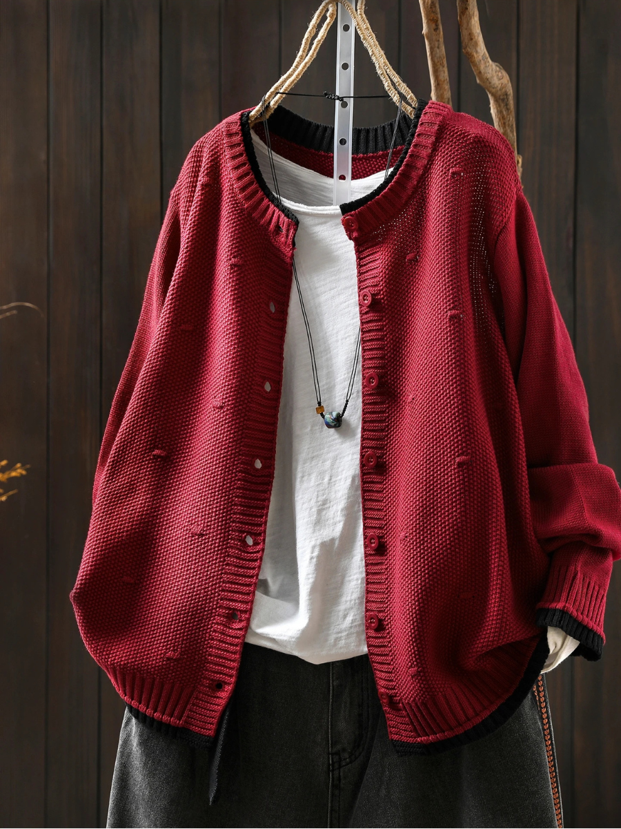 THE ISOLDE | STRUCTURED CARDIGAN