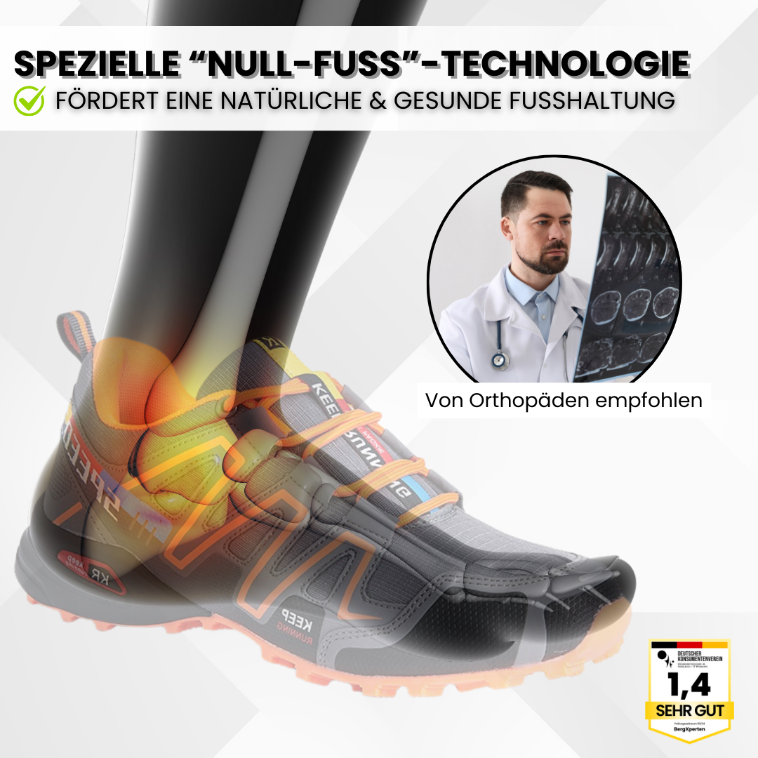 Lorenzo - Ergonomic Pain-Relieving Trekking and Hiking Shoes