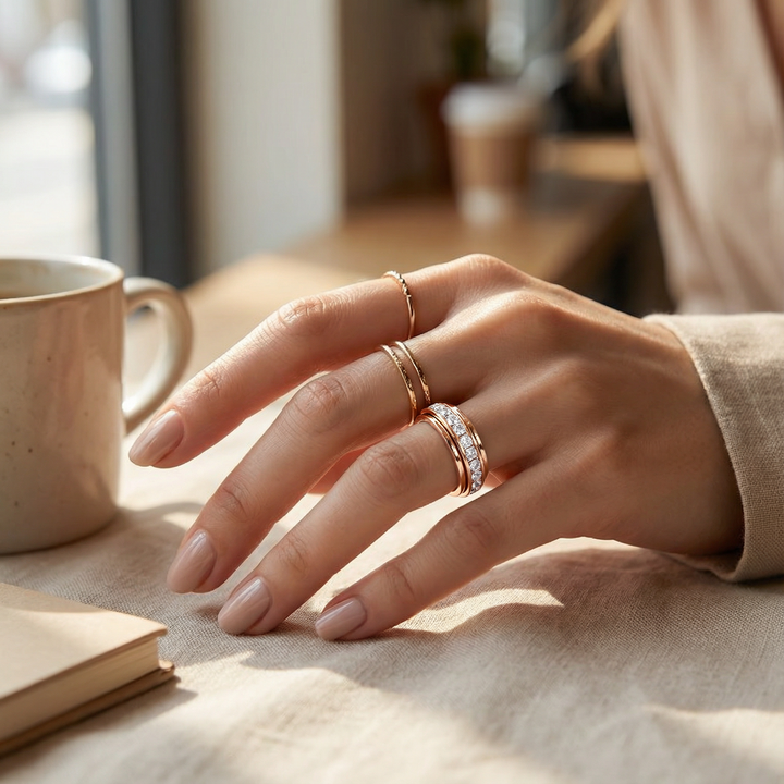Serenova™ Stress-Relief Spinner Ring