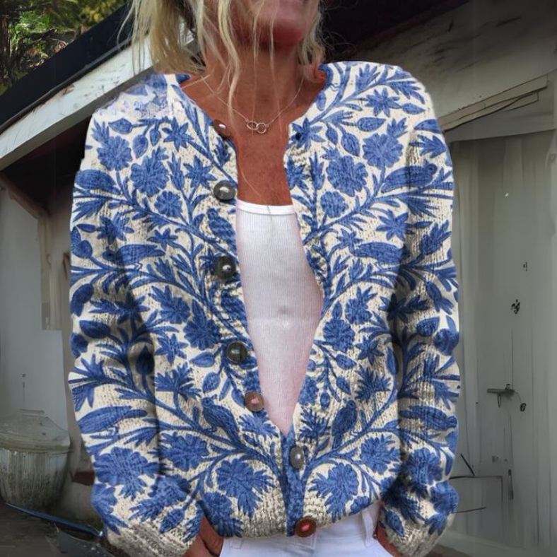 Francesca - Floral Print Vest