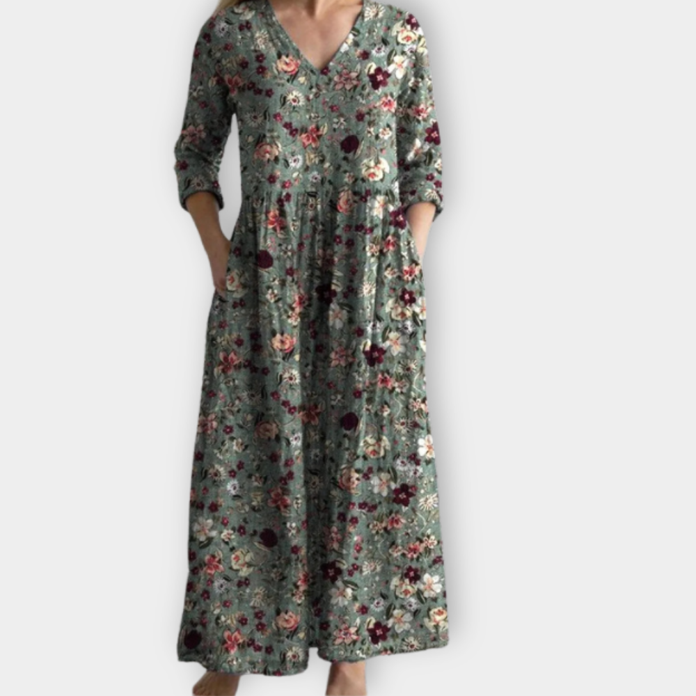 Nordea | Boho Maxi Dress in Soft Premium Fabric