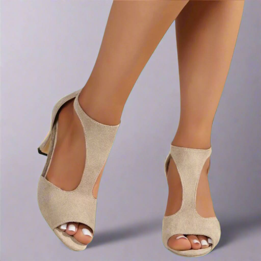 Marga | Orthopedic Sandals with Chic Heel