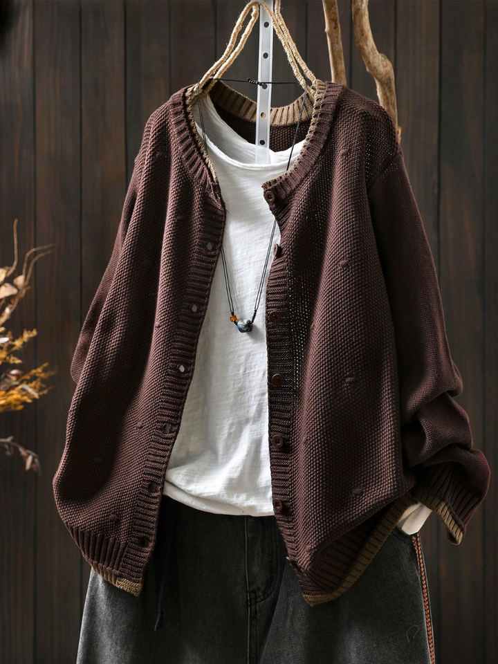 THE ISOLDE | STRUCTURED CARDIGAN