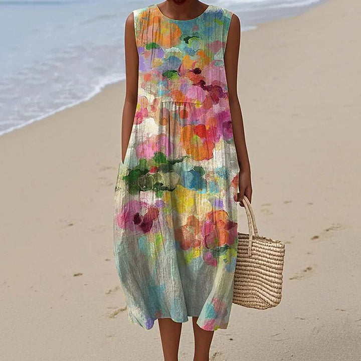 Elliana™ - Vintage Colorful Dress
