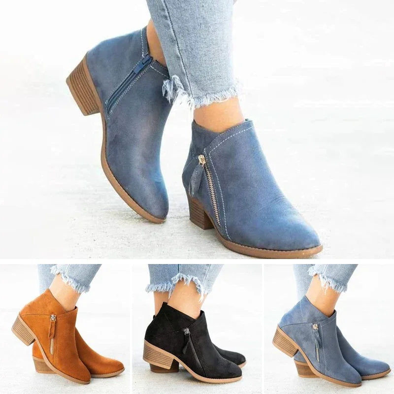 Emily - Orthopedic Leather Boots For Women