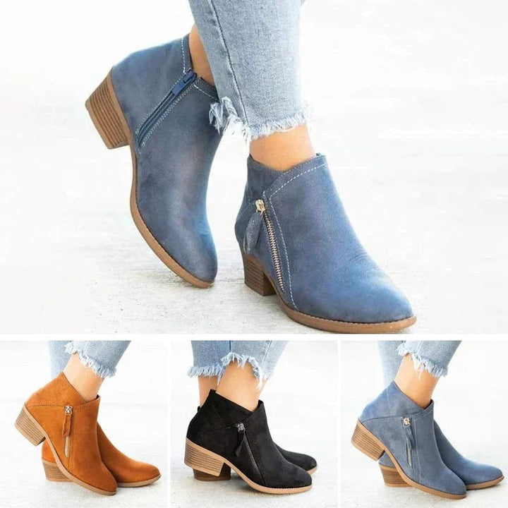 Emily - Orthopedic Leather Boots For Women
