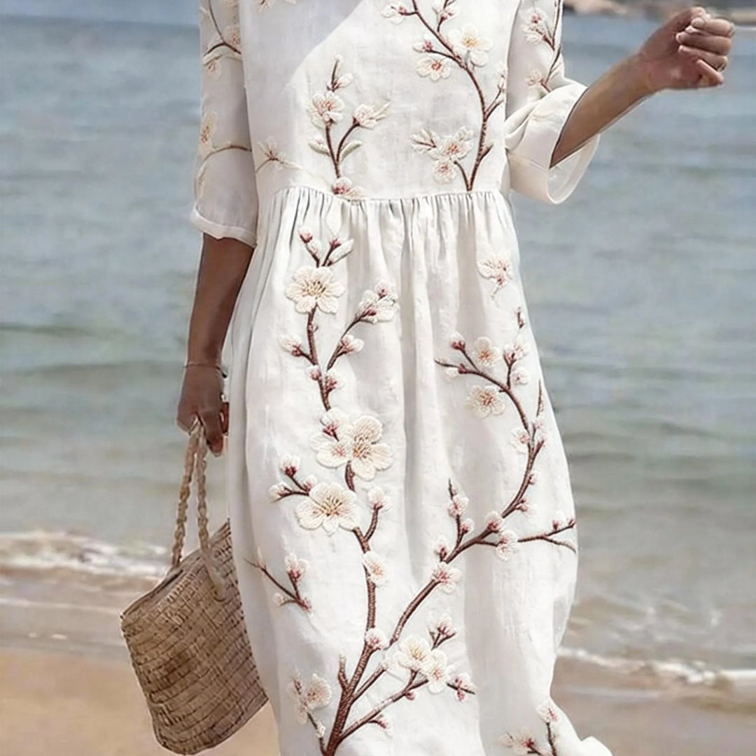 Jessica | Casual Dress with Elbow-Length Sleeves