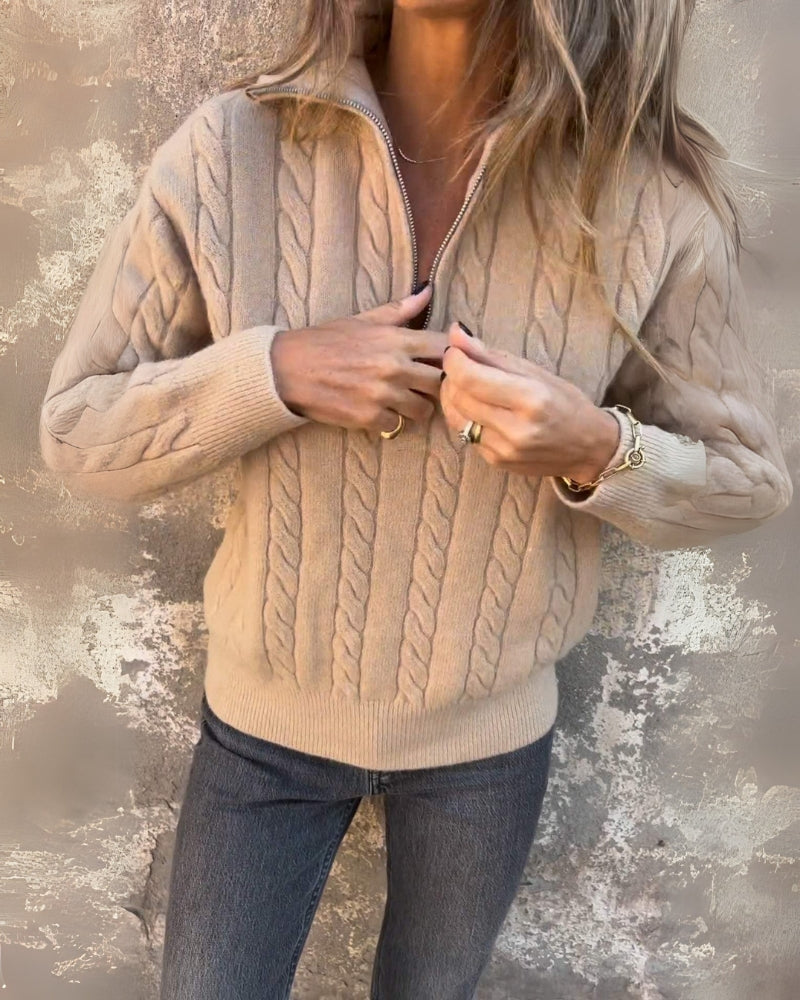 Rosalia™ - Premium Casual Half-Zip Pullover