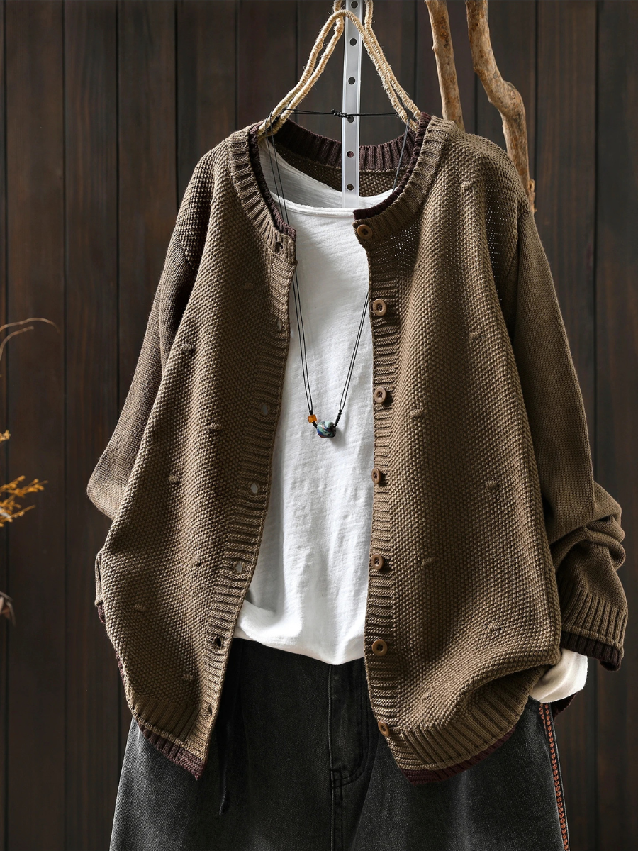 THE ISOLDE | STRUCTURED CARDIGAN