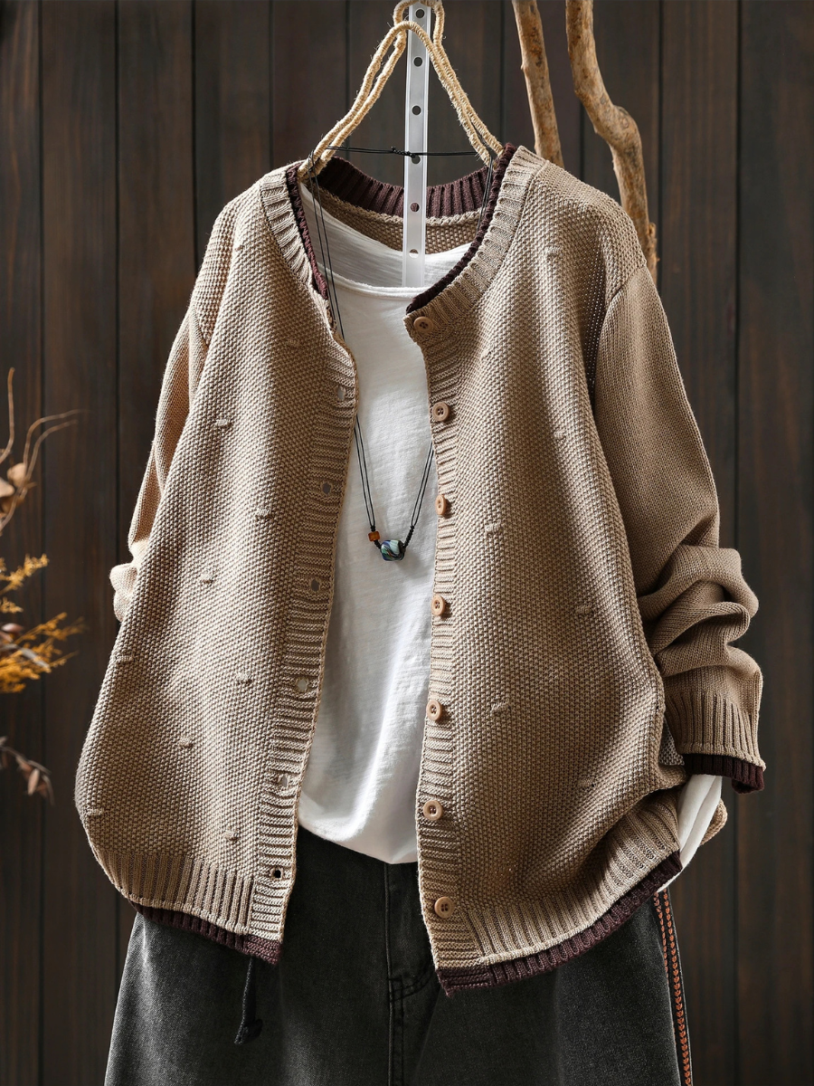 THE ISOLDE | STRUCTURED CARDIGAN