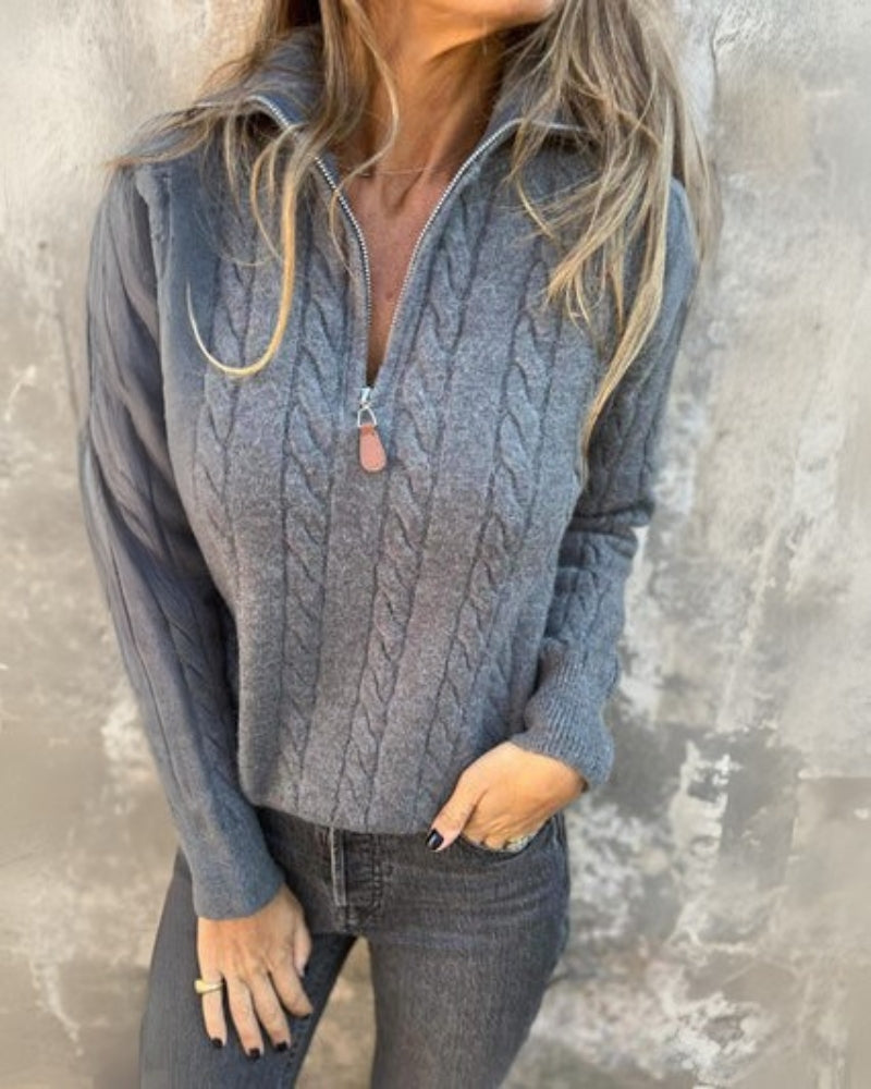 Rosalia™ - Premium Casual Half-Zip Pullover