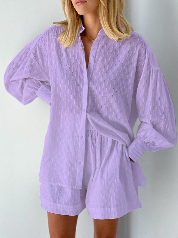 Elizabeth™ - Airy Shirt and Shorts Set