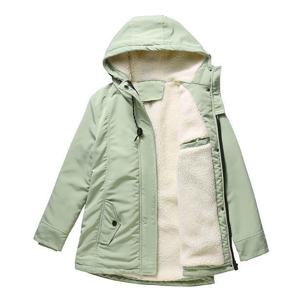 AMINA™ - Insulated winter jacket with hood and quilted lining for ultimate thermal comfort