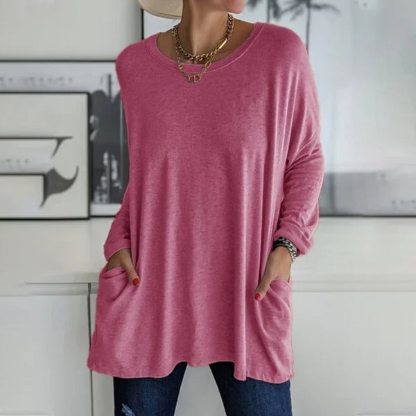 Aelira™ - Casual Long-Sleeve Shirt