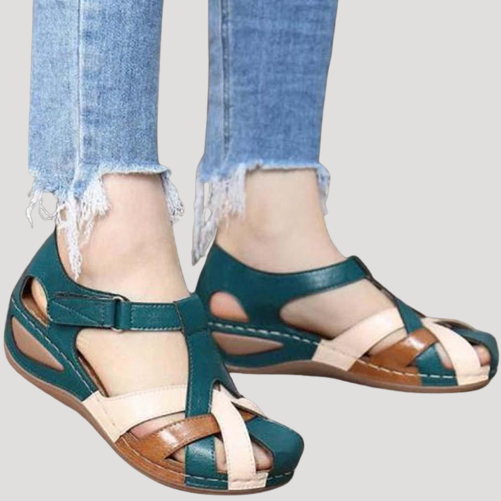 Women's Closed-Toe All-Day Sandals, Designed for Comfort