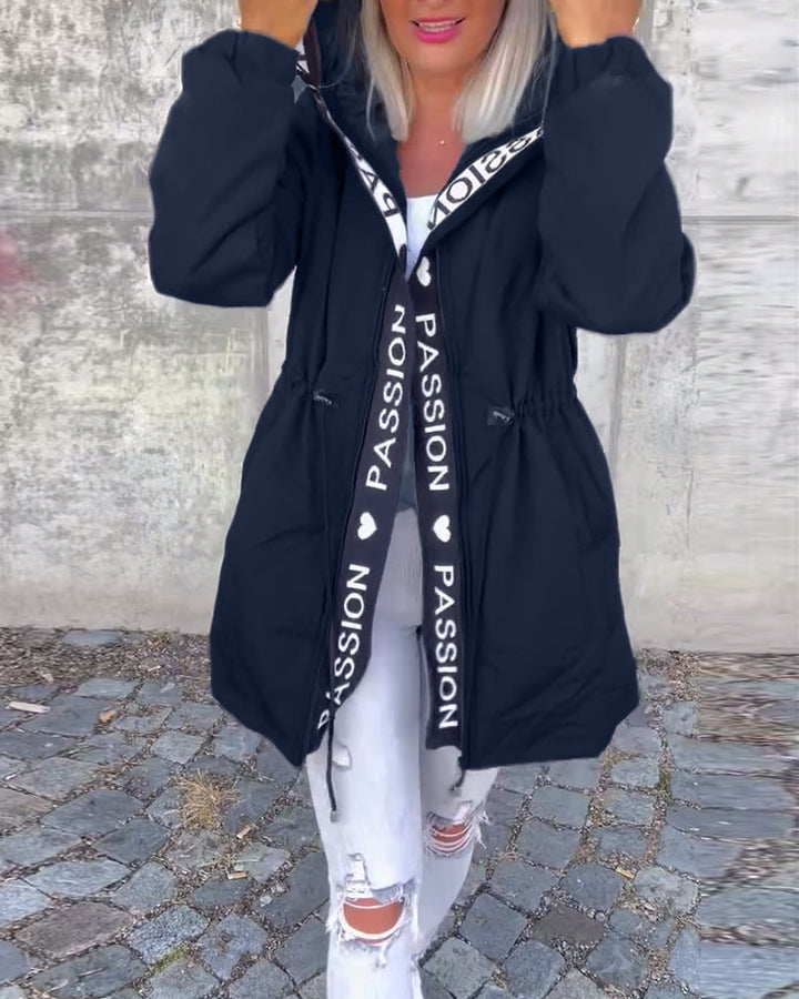 Alexa™ - Casual Hooded Coat
