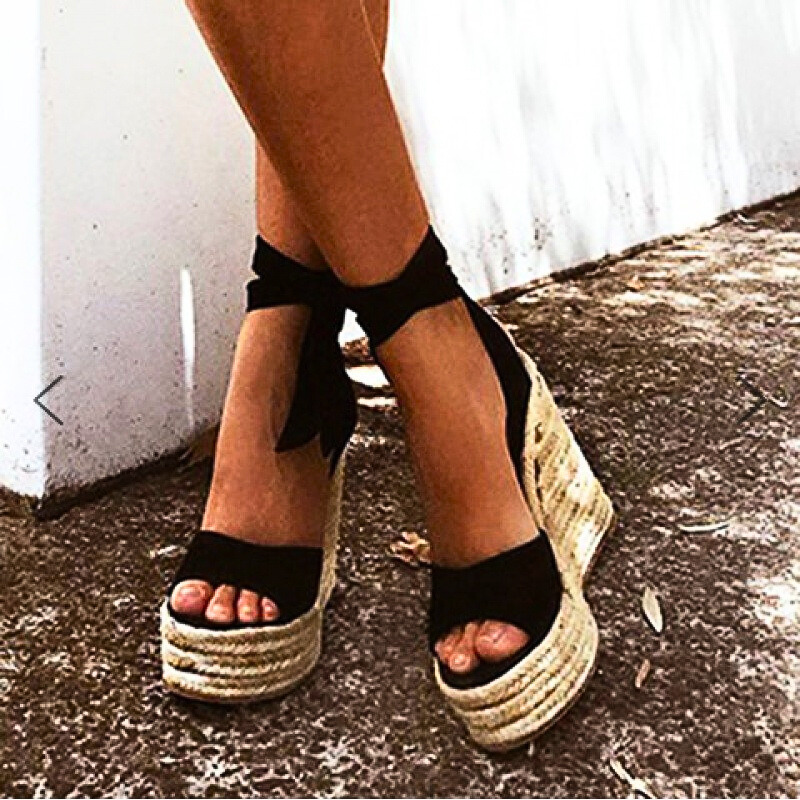 Serena™ - Elegant Espadrille Wedges