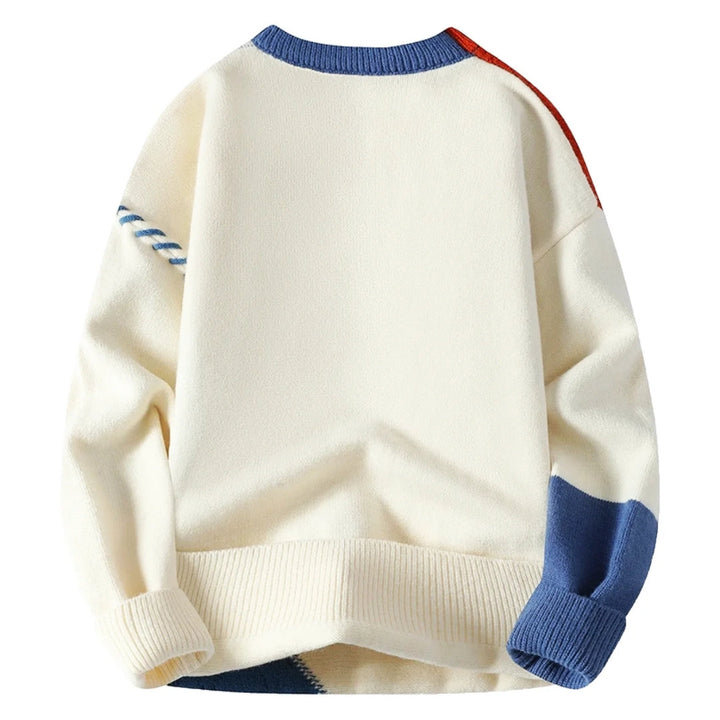 Francesca - Cozy Patchwork Pullover