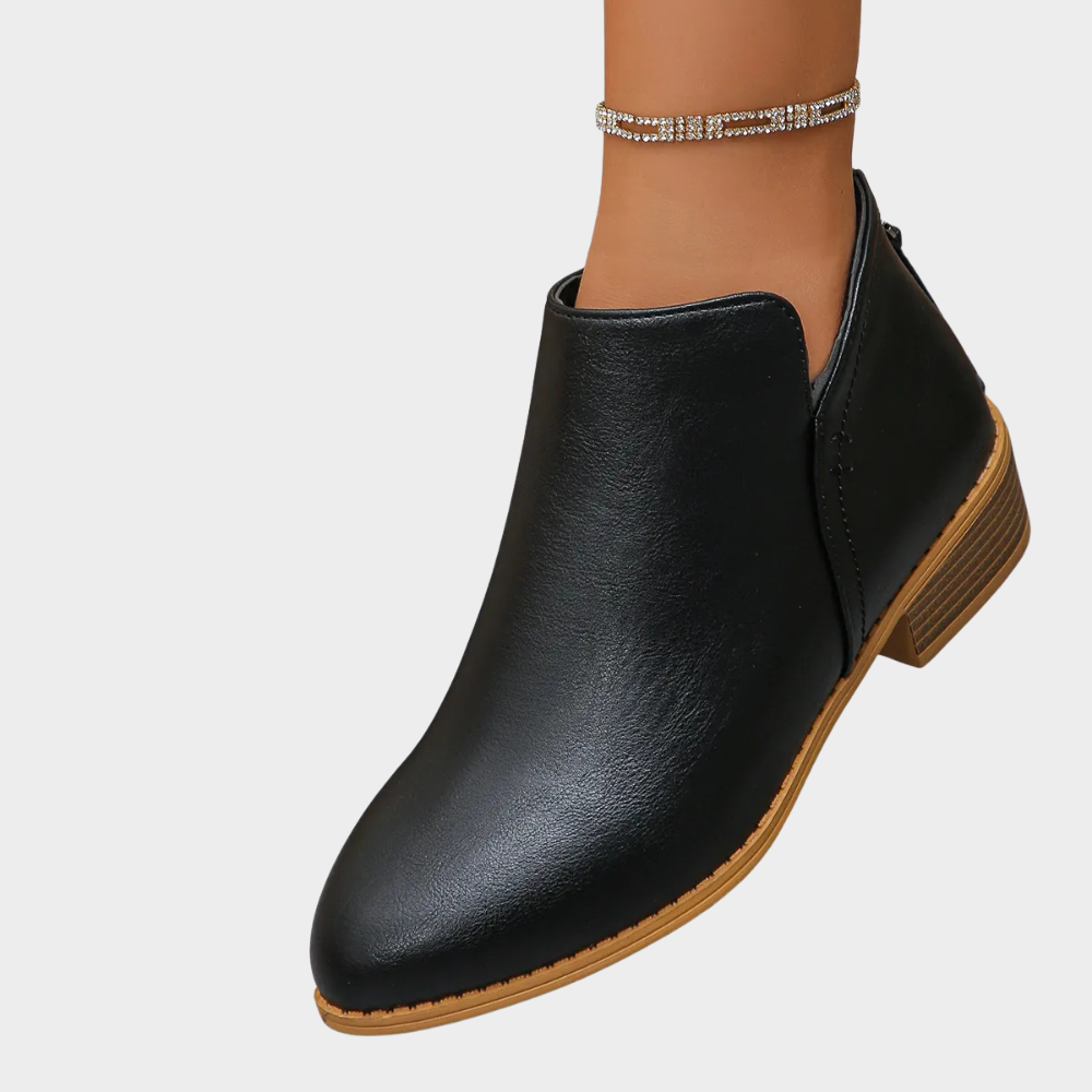 Oakley | Low-Heel Ankle Boots