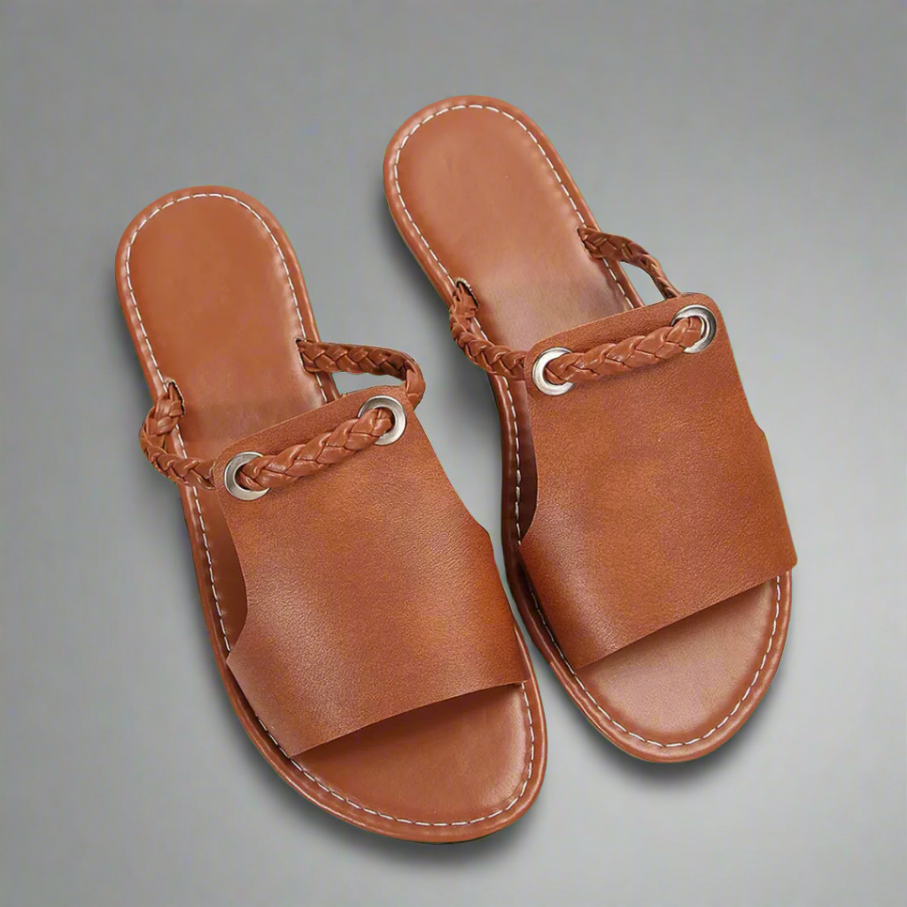 Katelina | Flat sandals made of premium material