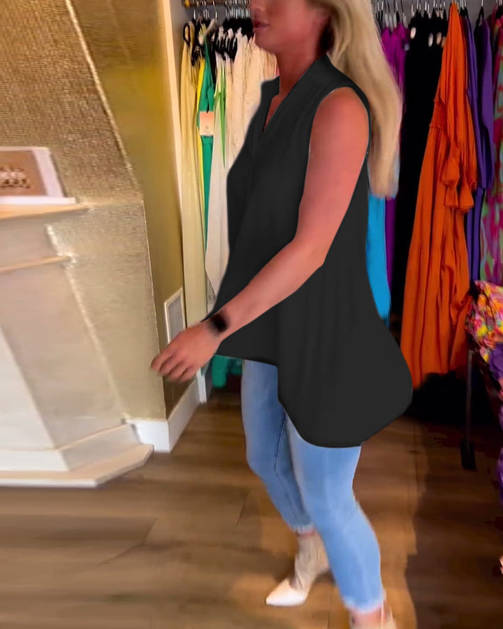 Alana™ - Timeless Ruffle-Free Top