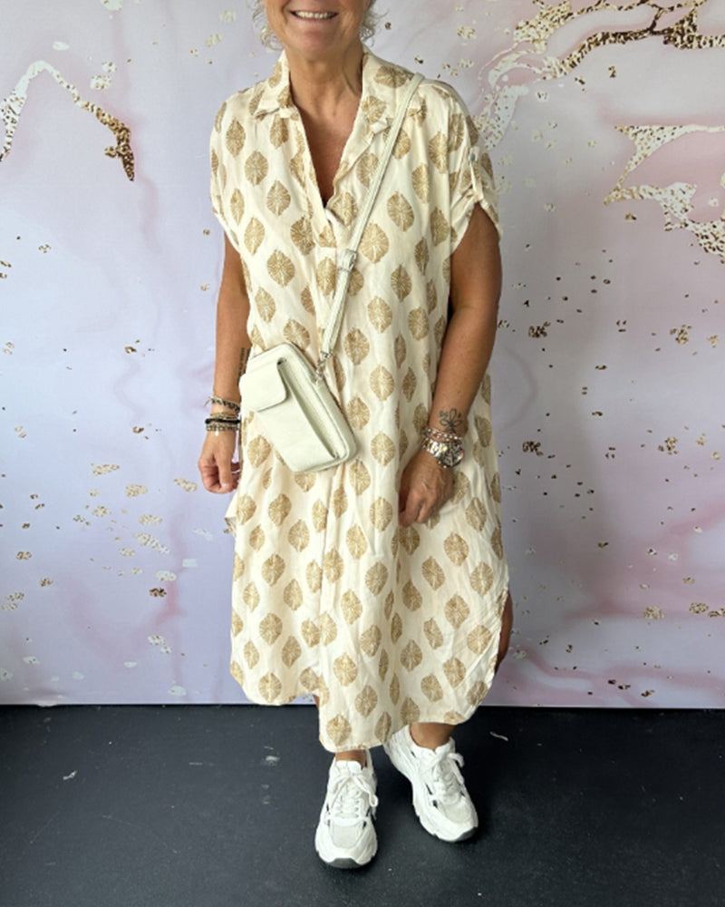 Dinie | Loose-fitting spring dress