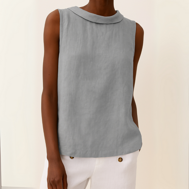 Maria™ | Stylish Sleeveless Top with Elegant Turtleneck
