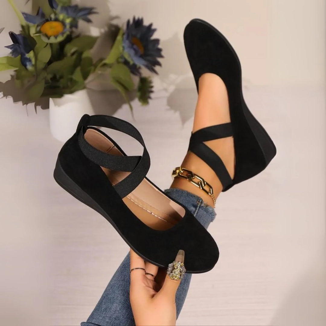 Angel™ - Comfortable Closed Wedge Mules