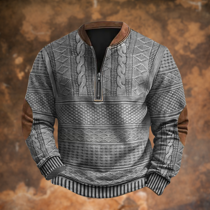 Ford™ - Textured Half-Zip Pullover