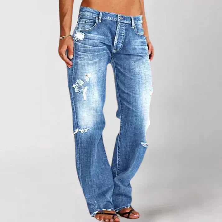 Penelope - Elegant Low-Rise Jeans