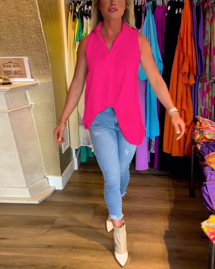 Alana™ - Timeless Ruffle-Free Top