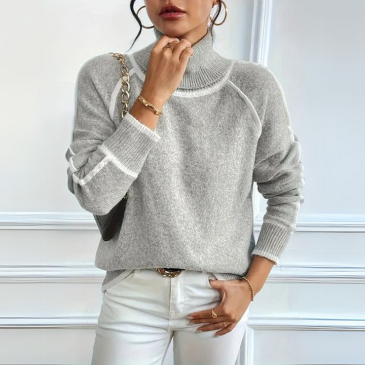 Aurora - Relaxed Turtleneck Sweater