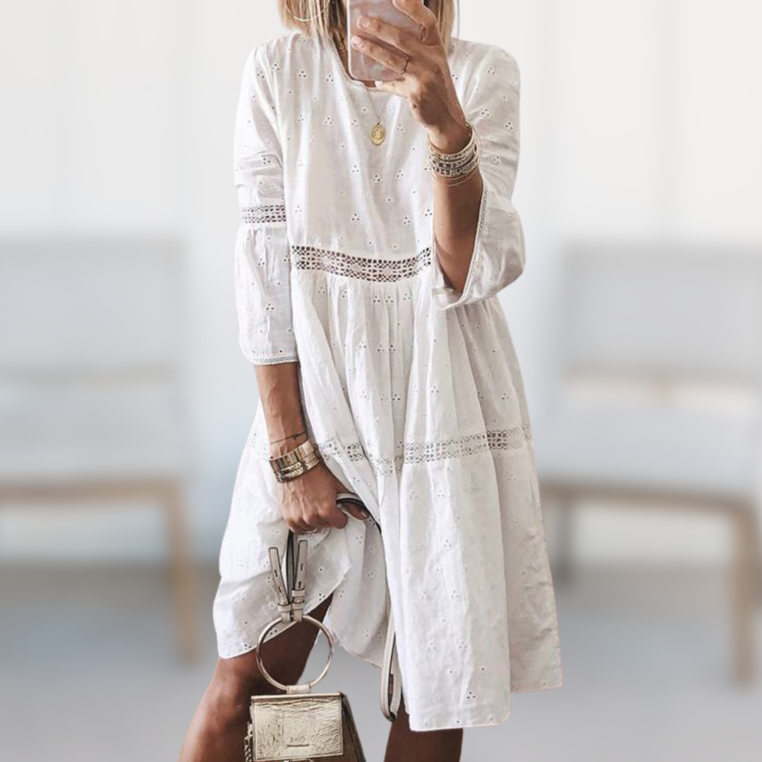 Marian™ - Elegant Embroidered Dress