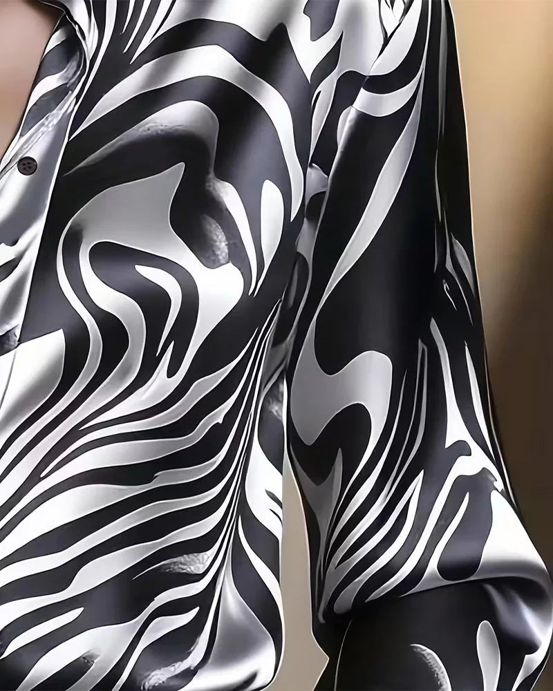 Maeve™ - Elegant Printed Shirt